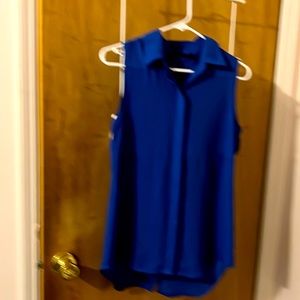 Apt 9 royal blue sleeveless blouse